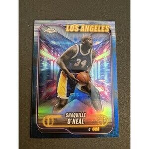 2025 Topps Chrome Shaquille O’Neal Blue Foil #171 – Los Angeles